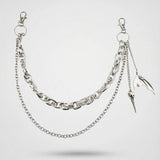 Cold Wingfang Double Chain Belt