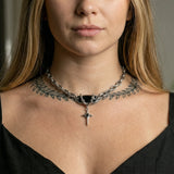 Cold Obsidian Spike Chain
