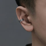 Cold Good Fortune Clip Earrings