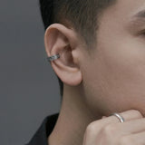 Cold Good Fortune Clip Earrings