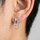 Cold Zipper Slider Earrings
