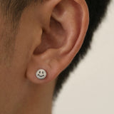 Cold Retro Smile Studs
