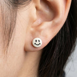 Cold Retro Smile Studs