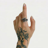 Cold Angel Demon Wings Ring — Dual Energy