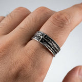 Cold Starry Night Ring — Midnight Aura