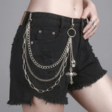 Cold Skeleton Jean Chain