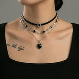 Cold 90s Grunge Charms Necklace