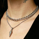Cold Rivet Duo Snake Chain