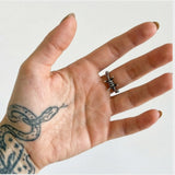 Cold 316L Retro Gothic Steel Ring
