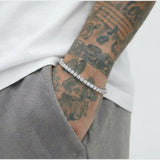 Cold VVS Moissanite Tennis Bracelet Drop