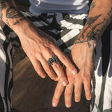 Cold Predator Fang Steel Ring