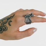 Cold Dark Bat Ring