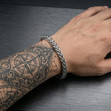 Cold Twist Rope Chain Bracelet — Clean Weight