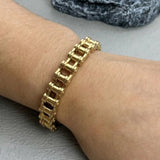 Cold Biker Chain Bracelet — Steel Torque