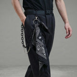 Cold Paisley Drip Chain Belt