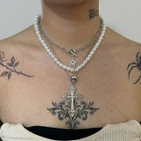Cold Trinity Punk Pendant Set
