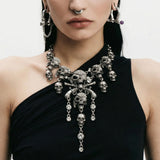 Cold Pirate Skeleton Choker
