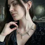 Cold Raven Skull Necklace