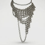 Cold Cyber Cross Necklace