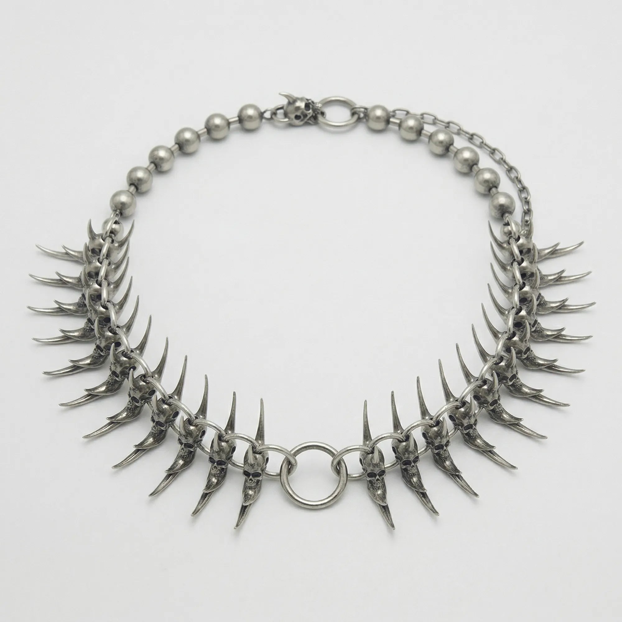 Cold Cyber Cross Necklace