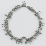 Cold Rivet Horseshoe Necklace