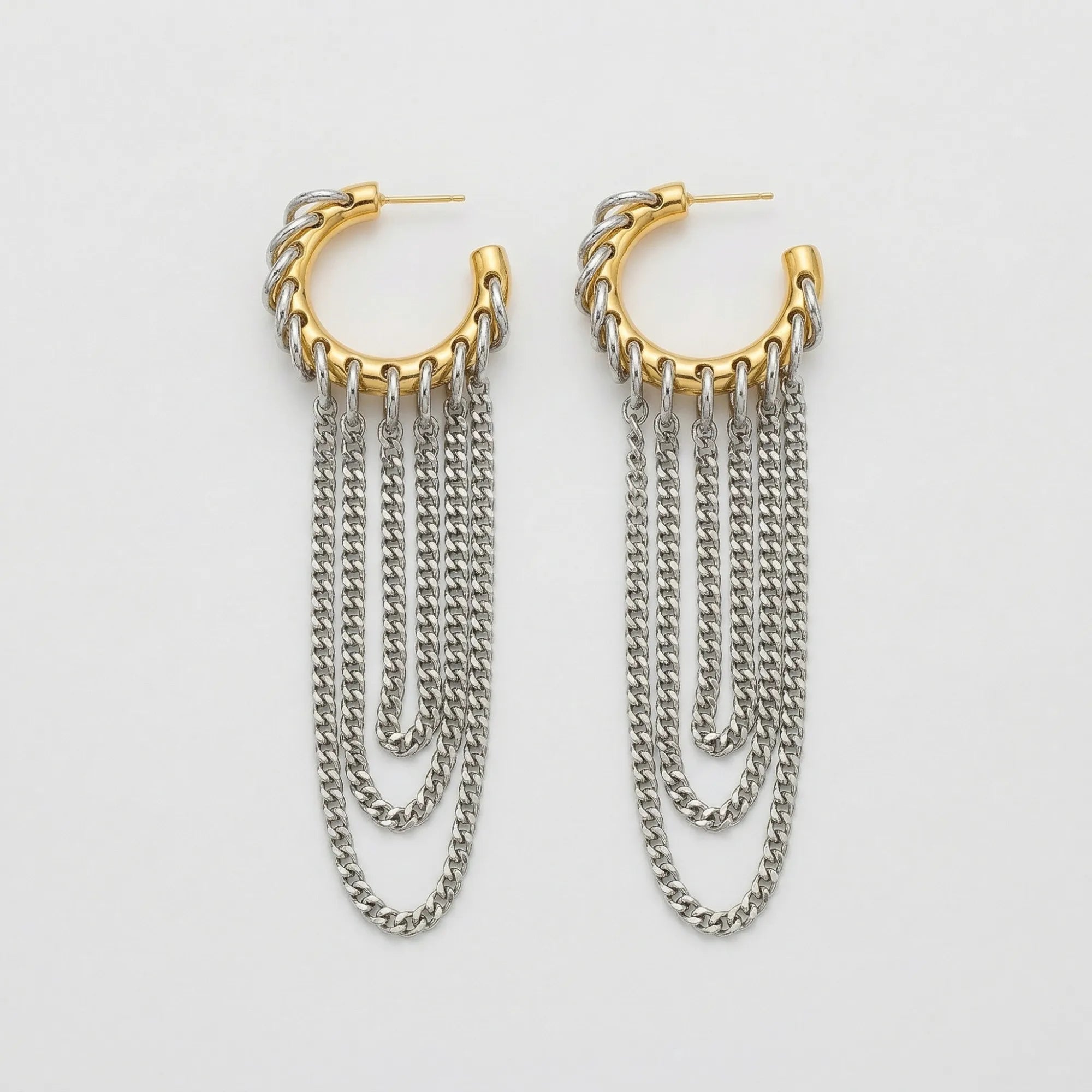 Cold Liquid Fringe Hoops