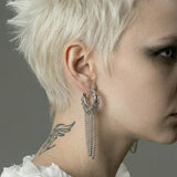 Cold Liquid Fringe Hoops