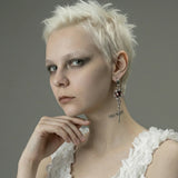 Cold Blood Rose Hoops