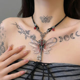 Cold Glitch Dragonfly Choker