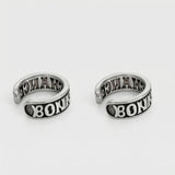 Cold Good Fortune Clip Earrings
