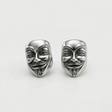 Cold Anonymous Mask Studs
