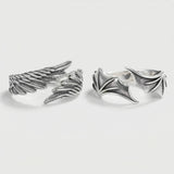 Cold Angel Demon Wings Ring — Dual Energy