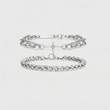 Cold Four-Point Star Stack — Double Chain