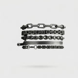 Cold Byzantine Chain Bracelet — Vintage Weight