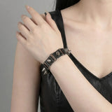 Cold Hollow Grid Wristband
