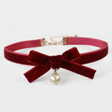 Cold Velvet Coquette Choker