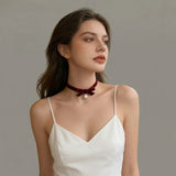 Cold Velvet Coquette Choker