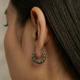 Cold Iron Skull Hoops