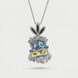 Cold Phantom Drip Iced Pendant