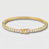 Cold VVS Moissanite Tennis Bracelet Drop