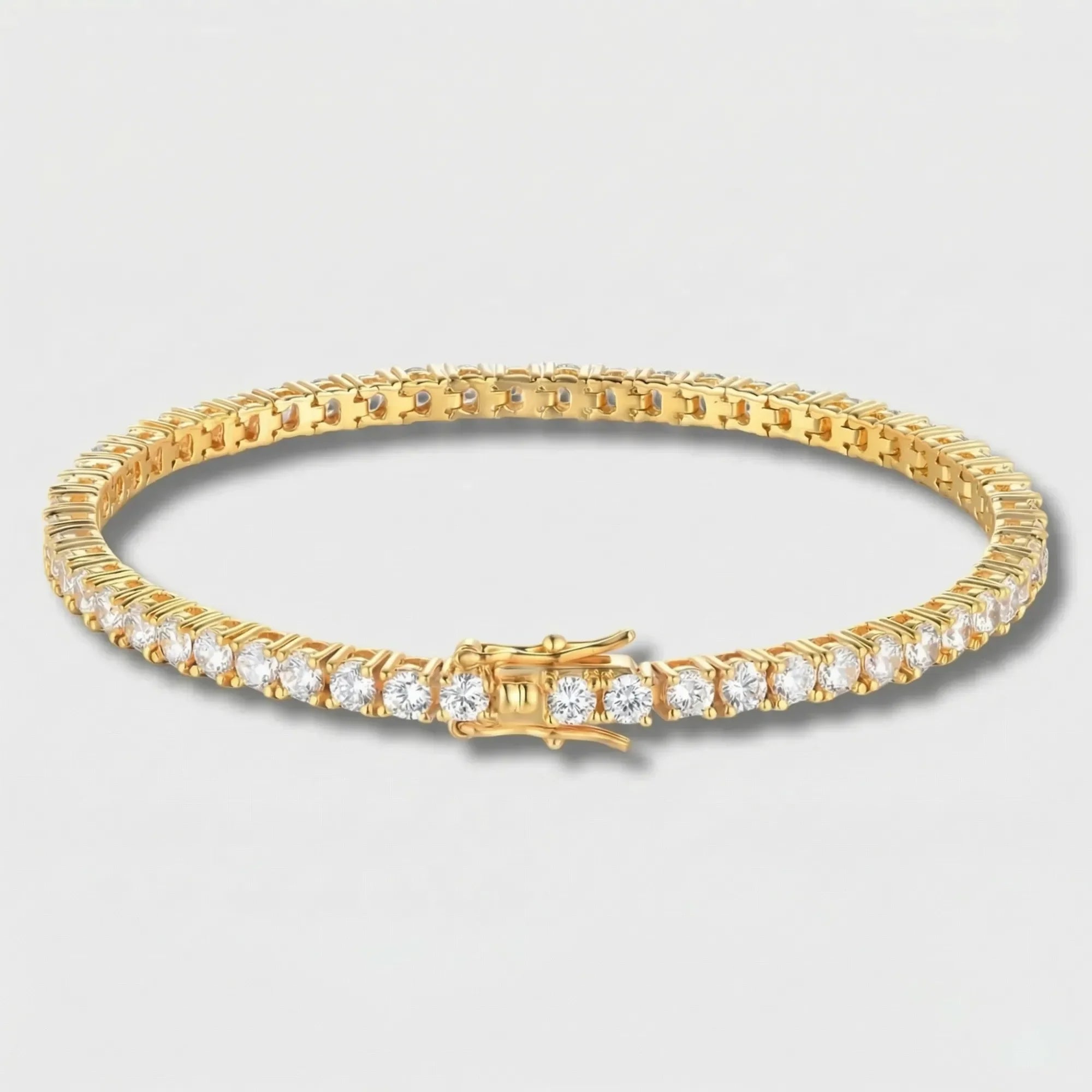Cold VVS Moissanite Tennis Bracelet Drop