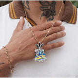 Cold Phantom Drip Iced Pendant