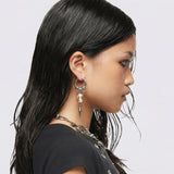 Cold Spike & Pearl Hoops