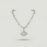 Cold Iced Eye Cross Tennis Chain
