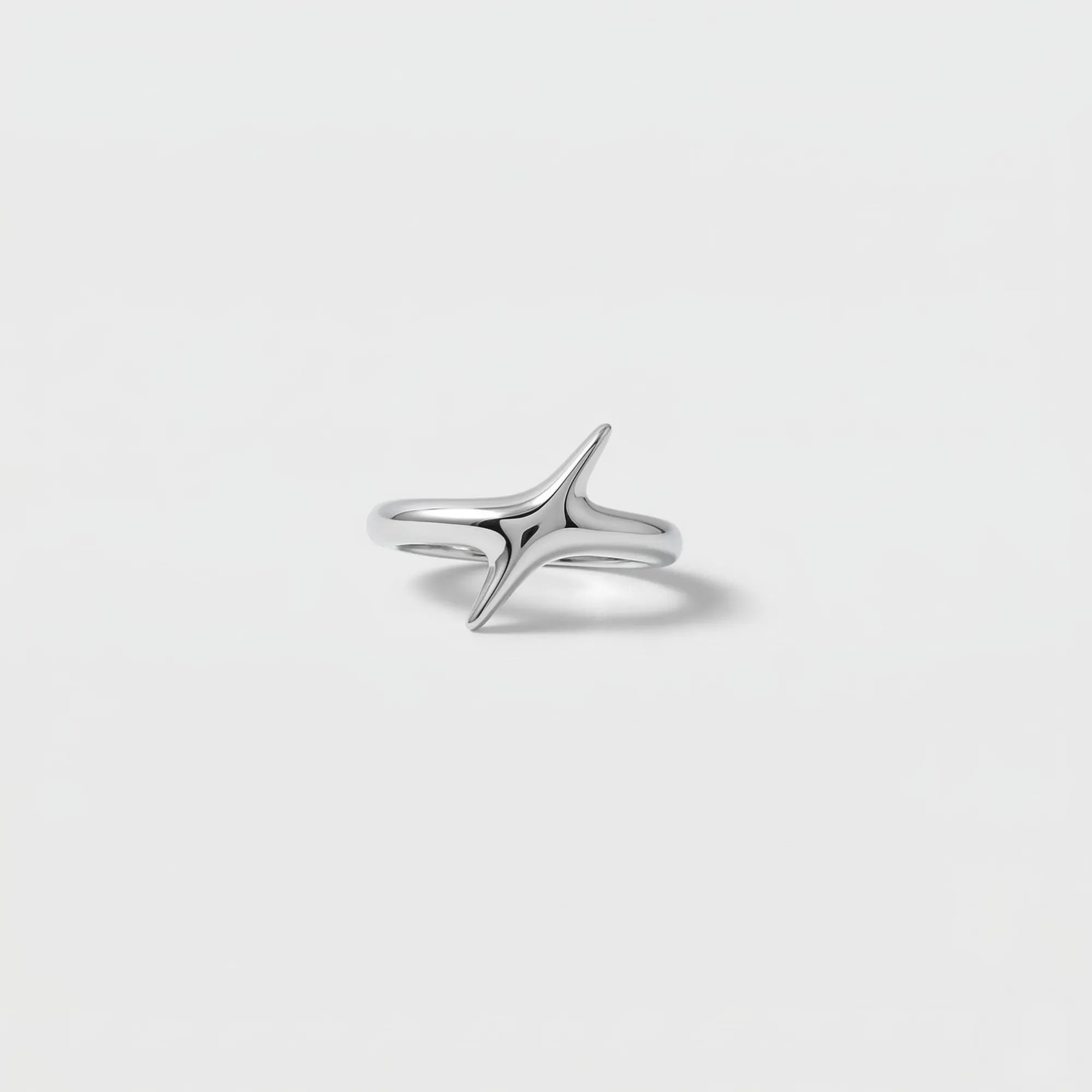 Cold Retro Cross Star Ring — Punk Energy