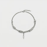 Cold Stainless Rivet Splice Choker
