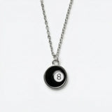 Cold Lucky 8 Ball Chain