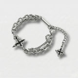 Cold Dark Cross Steel Chain Bracelet